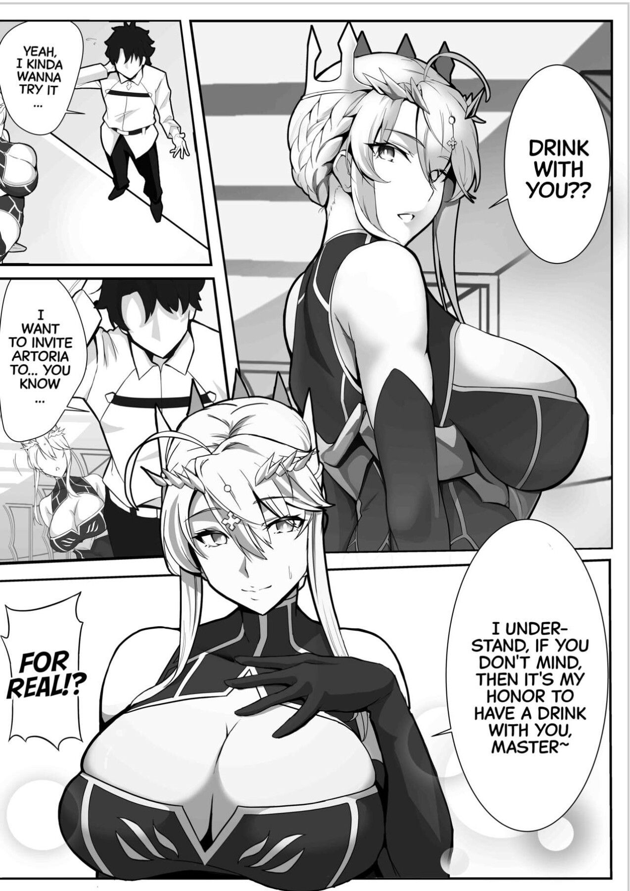 Hentai Manga Comic-The Secret Communication of the King of Knights-Read-2